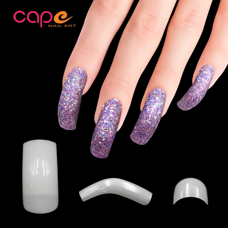 K ネイルabsミドルロングスクエアネイルチップ先のとがった偽のネイル Buy 偽ネイル プレス上 アクリルデザイン爪のヒント Product On Alibaba Com