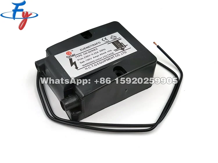Fy 15kv High Voltage Electronic Ignition Transformer With Silicone