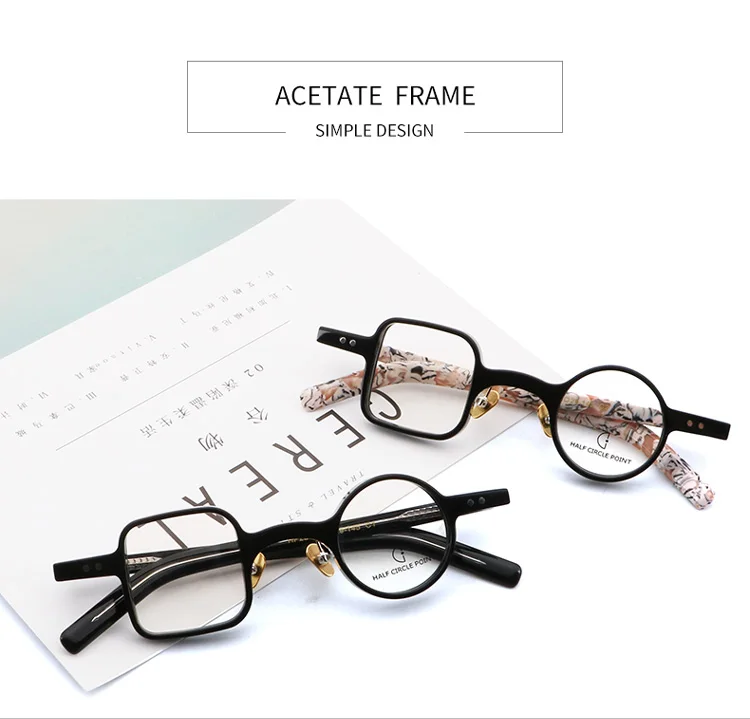 High Quality Acetate Optical Frame Acetate Eyeglasses Frame Material