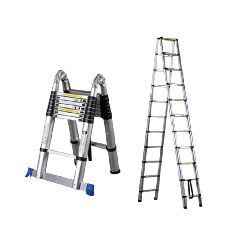 Aluminium Telescopische Ladder Multifunctionele Enkelzijdig Aluminium Ladder Lift Thuis Woord Ladder - Buy Indoor Moderne Ladder,Draagbare Loft Ladders,Vouwen Product on Alibaba.com
