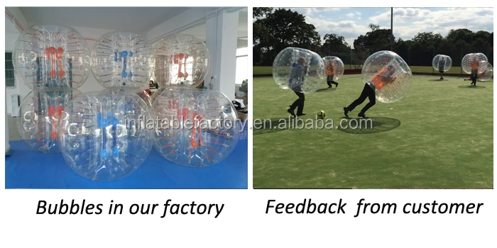 Cheap TPU Inflatable bumper soccer ball zorb ball bubble football human  hamster ball  rent factory