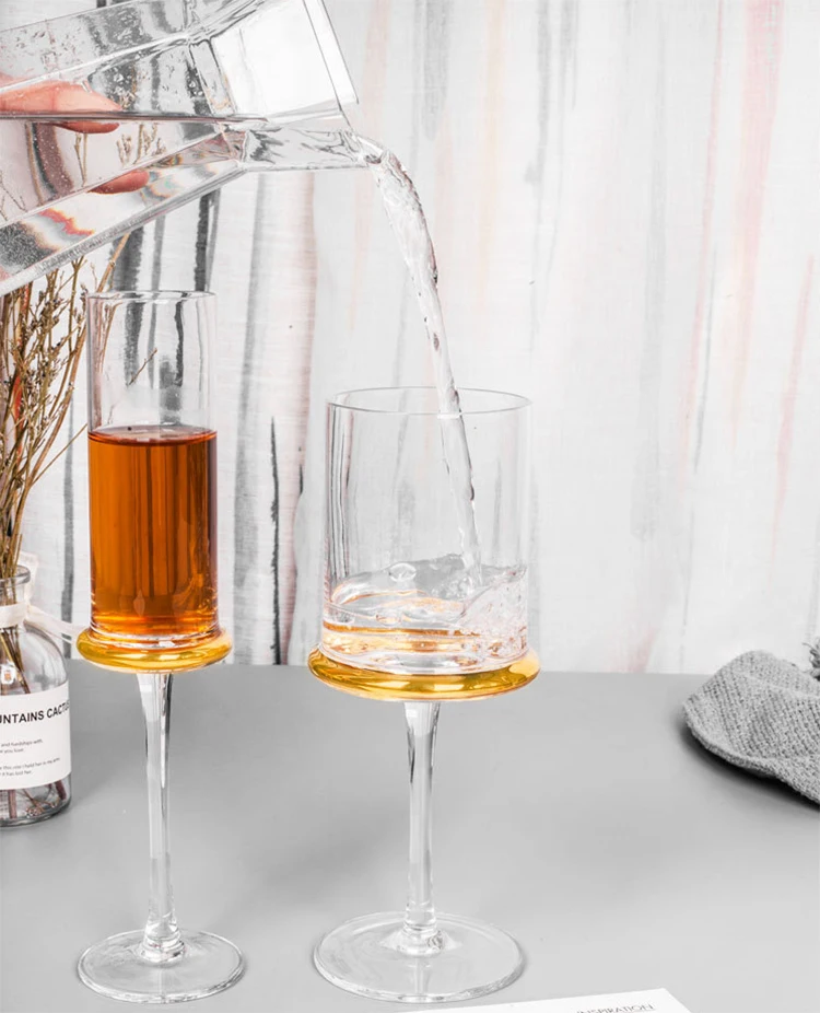 european creative candlestick champagne glasses wedding