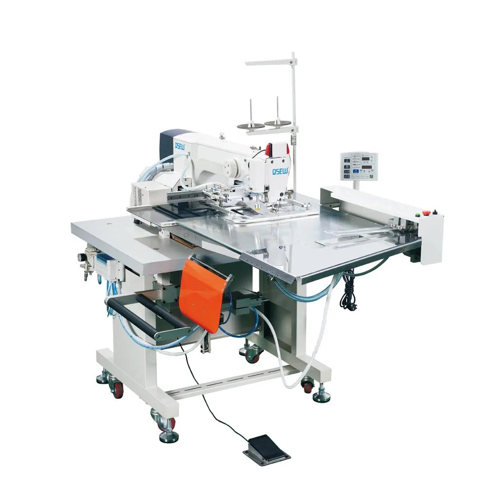 Qs3020mj Automatic Jeans Zipper J Stitch Machine Placket Front