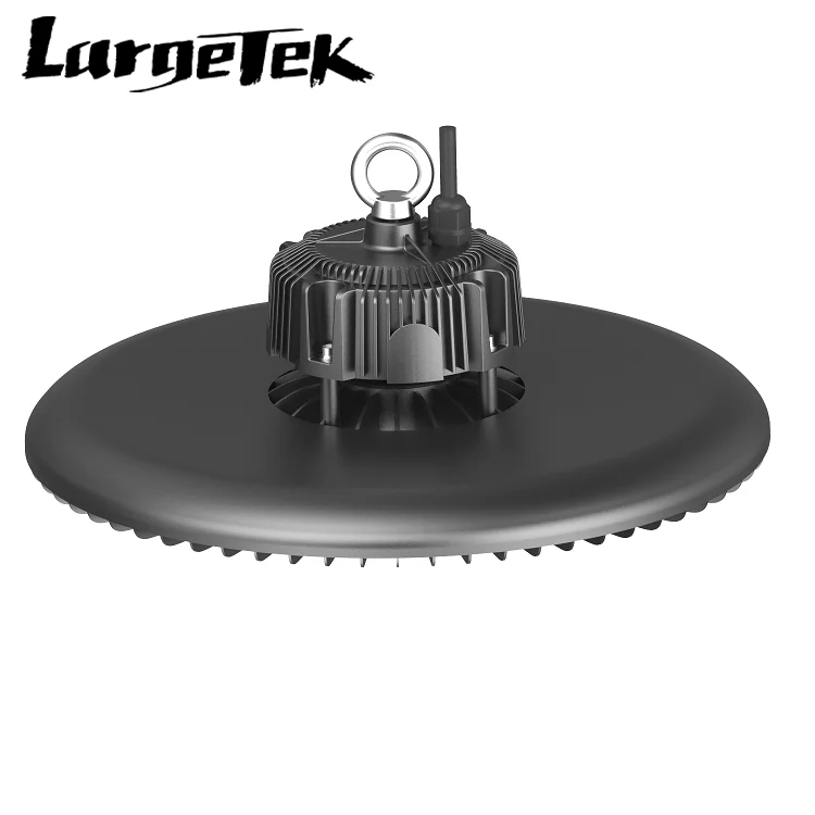 170lm/w 5 years warranty 100w LED UFO HighBay lowbay light DLC CE RoHS SAA ETL patented motion sensor IP66 factory lighting - ANKUX.COM