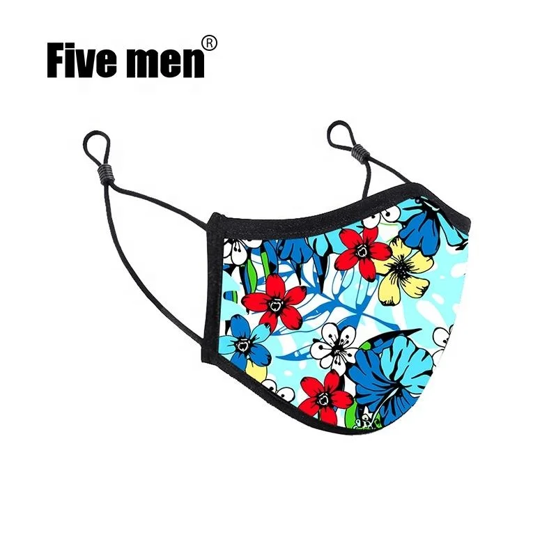 
Custom Reusable Earloop Replaceable Core Cotton Cloth FaceMask 