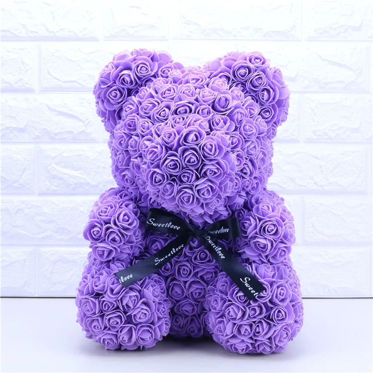 Shopify Dropshipping Christmas Gift Rose Bear Gift Flower Teddy Bear