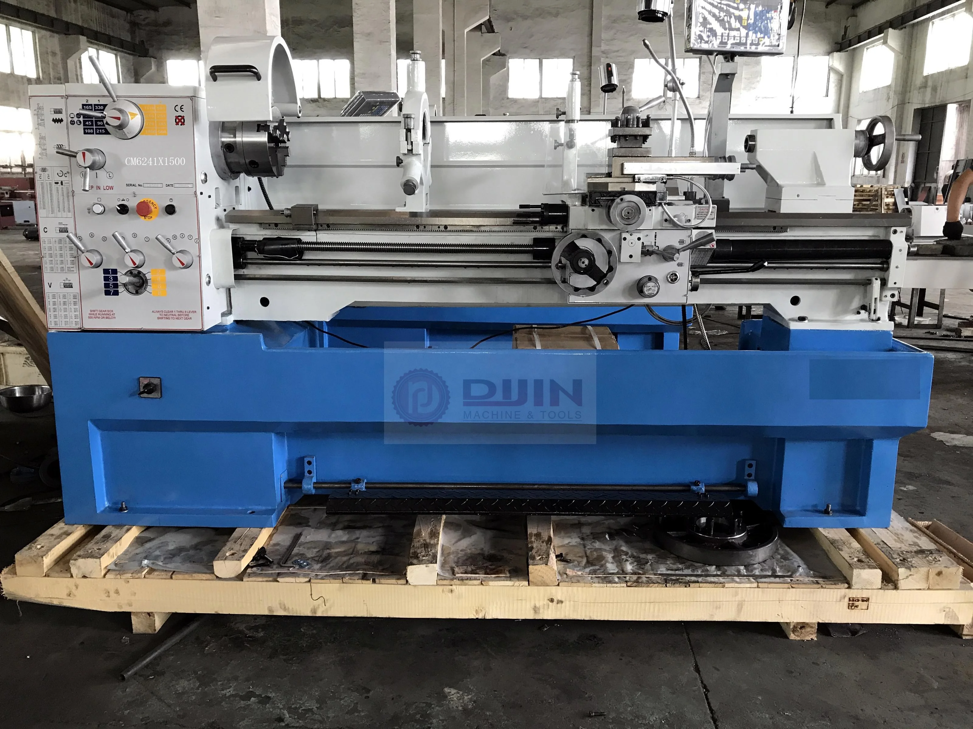 High Precision Bench Lathe Metal Turning Lathe Machine Cm6241 For Metal