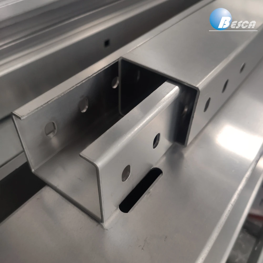 SS316 Stainless Steel Polished Cable Tray Anti-Corrosion Cable Laying ...