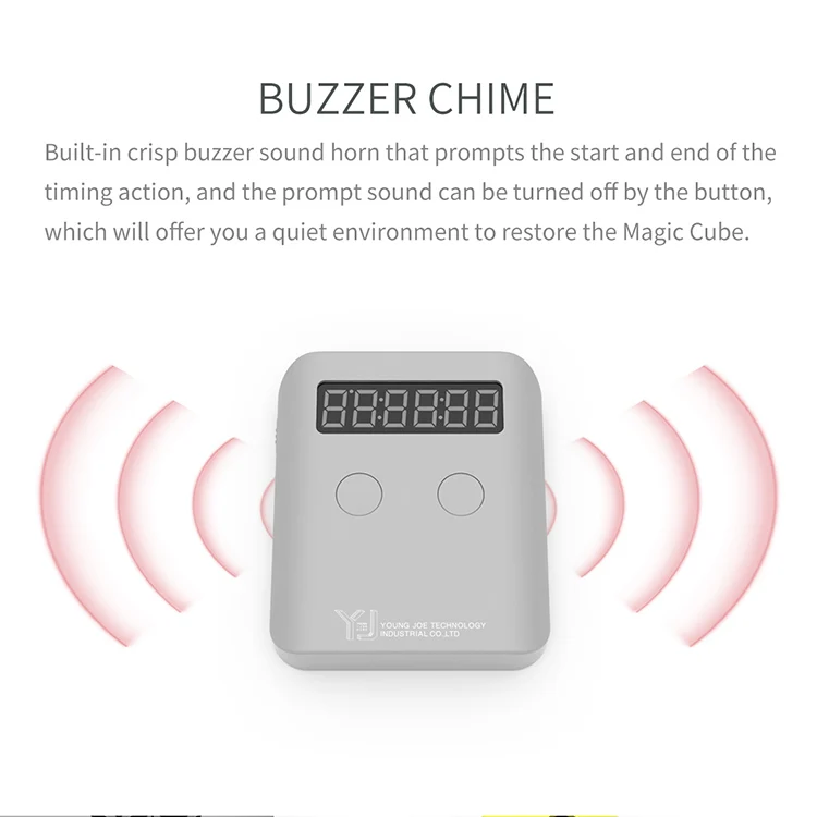 Yongjun 2019 newest attractive portable magic small digital cube timer