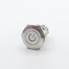 BIJIA 22mm single pole 2 position rotary switch select push button switch security key