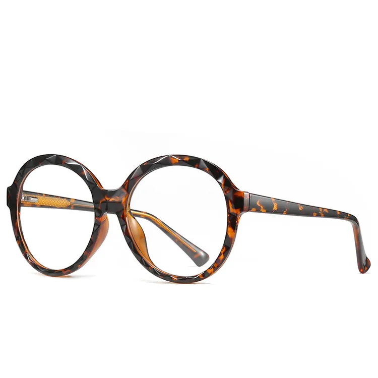 round clear plastic eyeglass frames