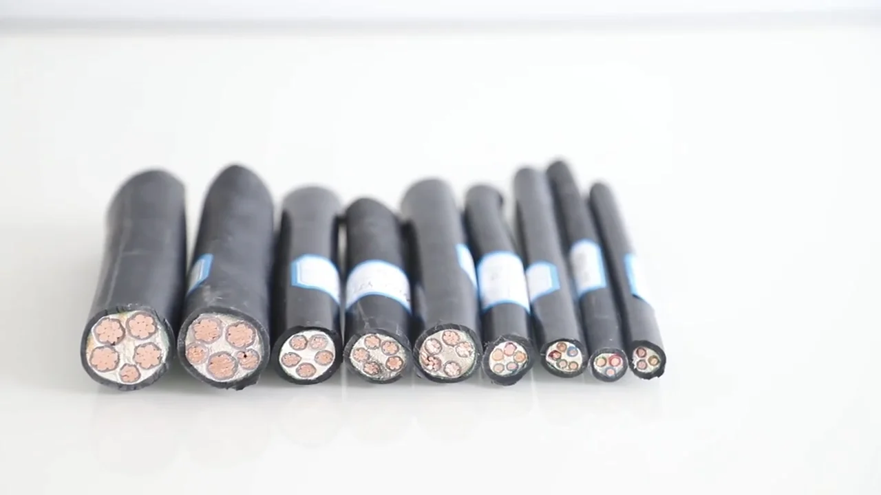 WDZA-YJY 3X6 Low Halogen Copper Wire Insulated Cable LSZH Jacket