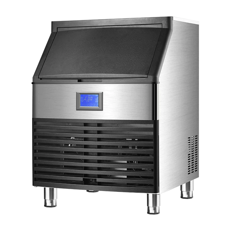 Stainless Steel+abs Ice Maker Machine 24kg Commercial Cube Ice Machine ...