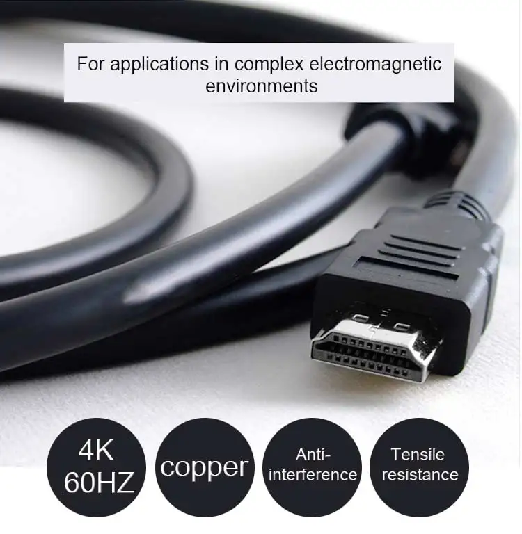 Sipu 4k Hdmi Cable 1.5m High Speed Nickel Plated Hdmi Cord For Set Top