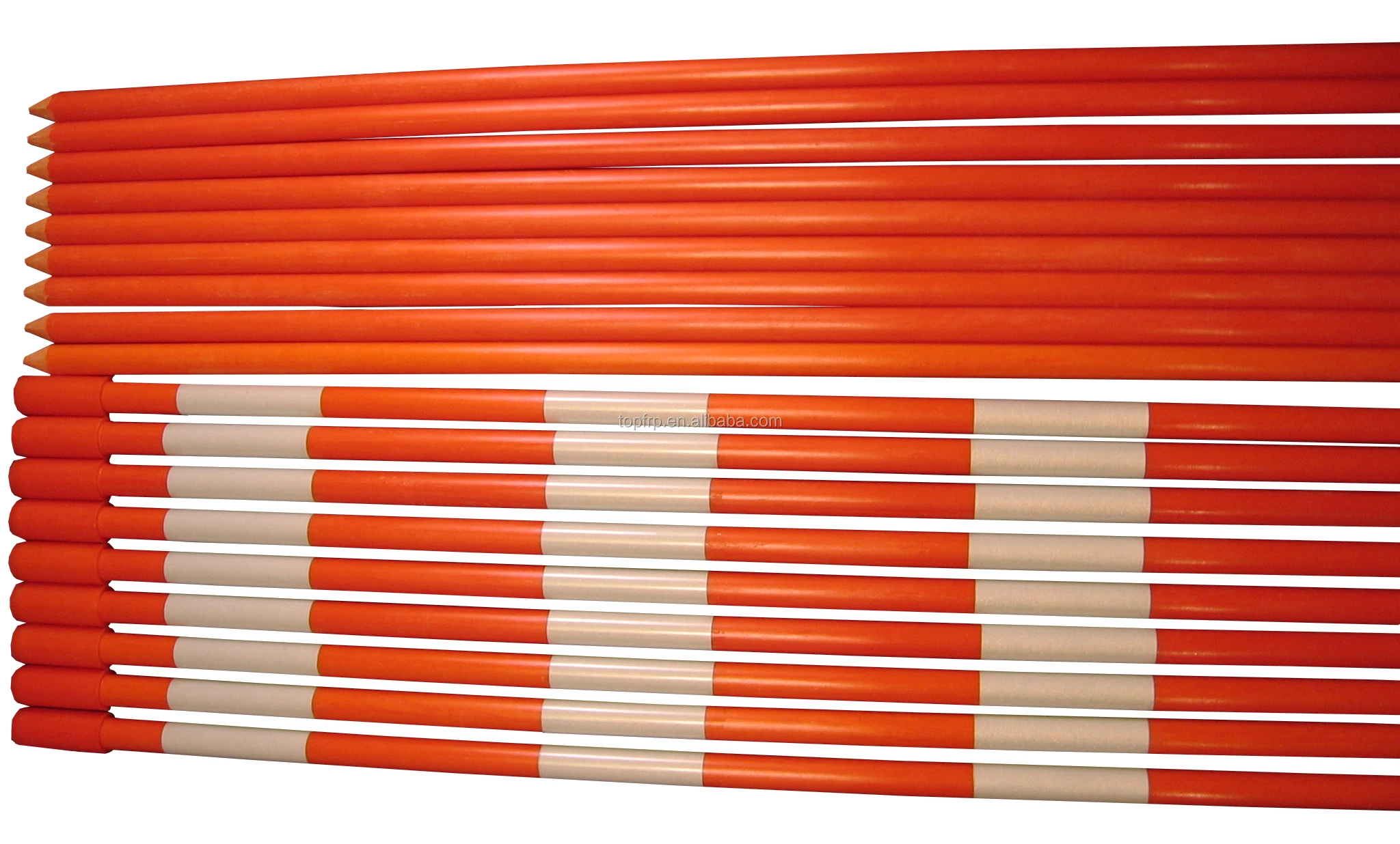 Reflective Rods Fiberglass Rod with Reflective FRP Driveway Marker| Alibaba.com