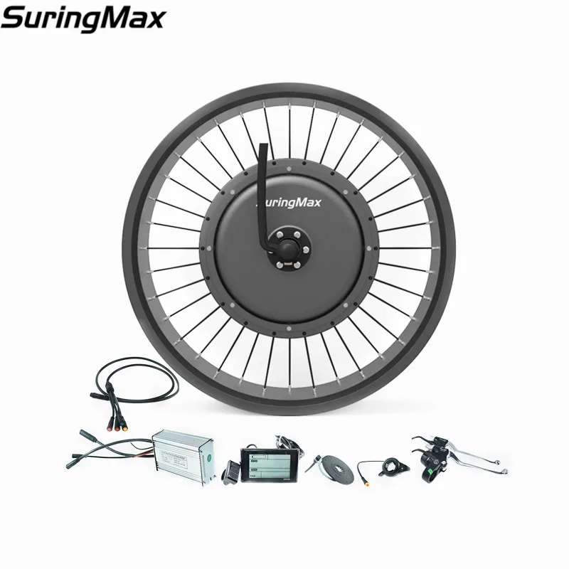 Big Fat Tyre 20 26 Inch Rim 3000w 500w 1000w 5000w Motor Kit 190 Drop