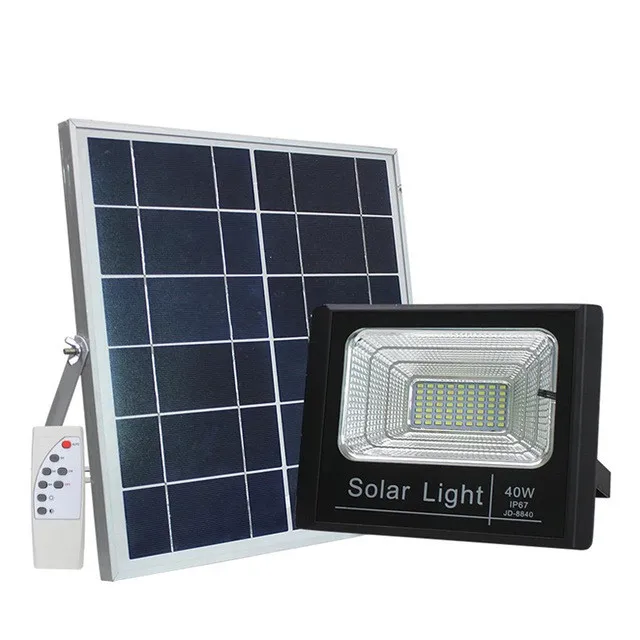 Outdoor Security Solar Powered Flood Lighting Ip65 Automatic Security Solar Flood Light 30W 50W 100W 200W