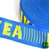 3.8cm eco-friendly woven jacquard printed bag straps / bag accessory