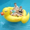 2019 New Patent Design Large Floating Inflatable Motorized Pool Float Yellow Duck Swim Float