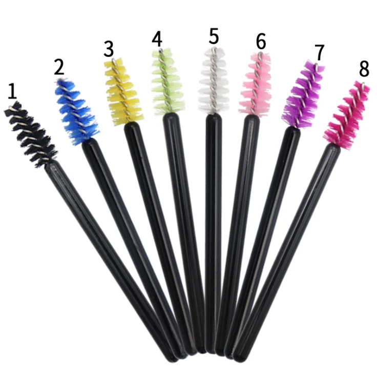 6.8cm Disposable Mascara Wands Mini Lashes Brushes Mascara Applicator ...