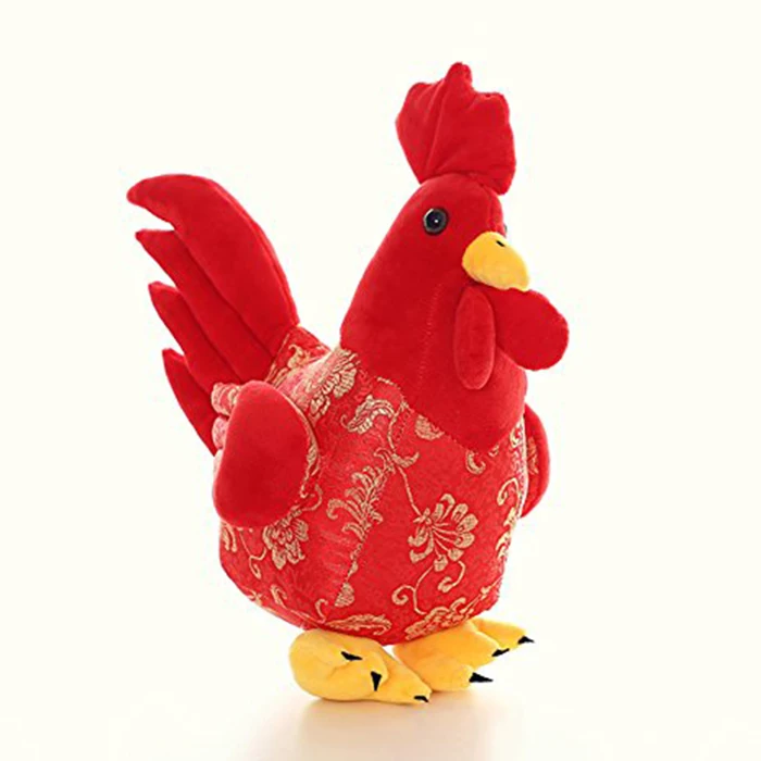 stuffed rooster toy