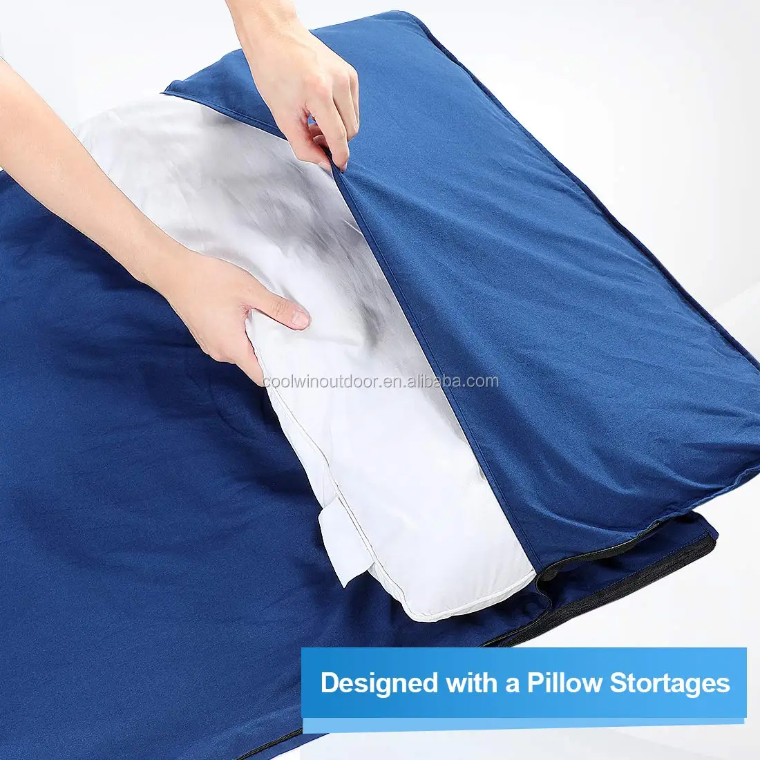 Lightweight Camping Sheet,Soft Compact Sleep Bag Liner For Hotel Motel