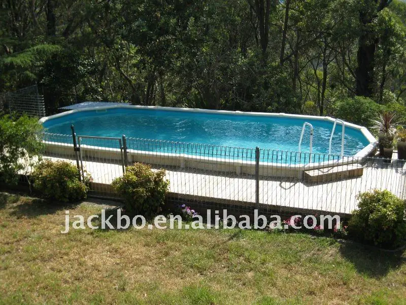 galvanized metal swimming pool