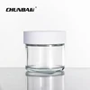 /product-detail/chunbai-60ml-clear-amber-childproof-glass-jar-with-child-resistant-lid-for-cbd-bottle-free-sample-custom-colors-62244674492.html