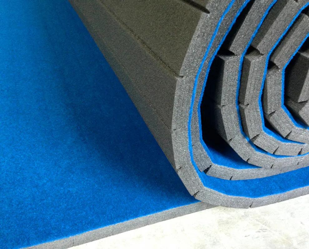 Easy Flex Rolled Up Folding Gymnastics Mats Cheerleading Mats For Sale