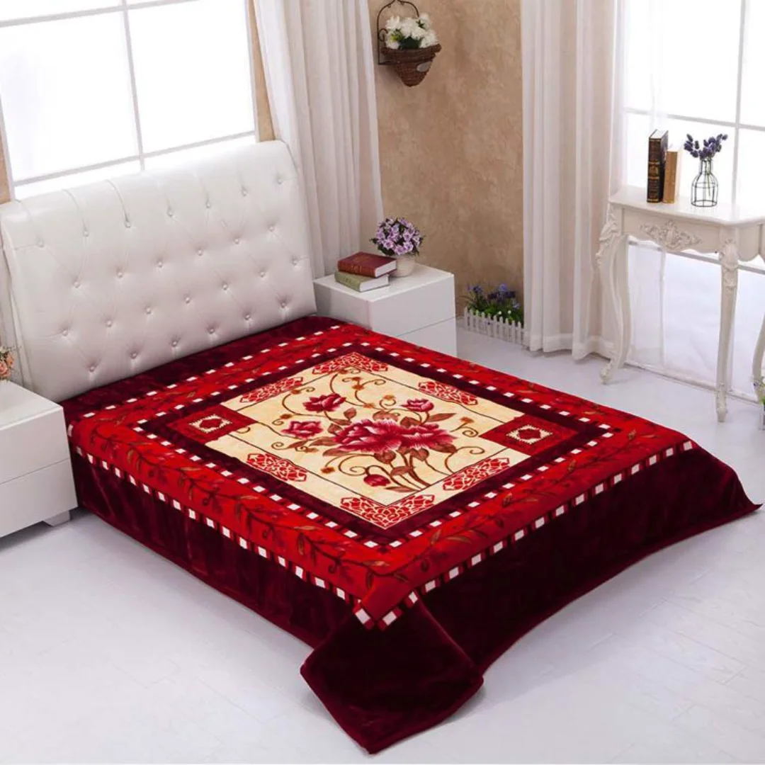 China Made Premium Quality Wholesale Factory Price Raschel Blanket