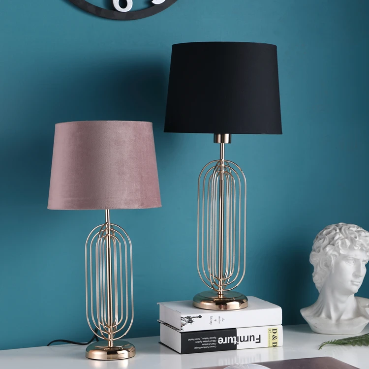 Korea Latest Design Metal Material Bedroom Lights Custom Modern Desk