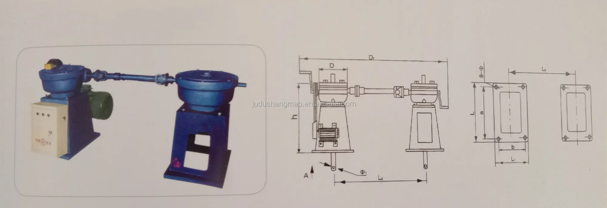 Electric Or Manual Screw Sluice Gate Hoist For Dams And Spillway Gate