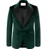 2020 New High Quality Velvet Jacket Men Suits only for Coat Jacket Custom Made