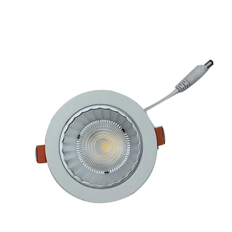 Housing parts dimmable gu10 rgb cob recessed electrical fittings smd led ceiling lights  trimless downlight