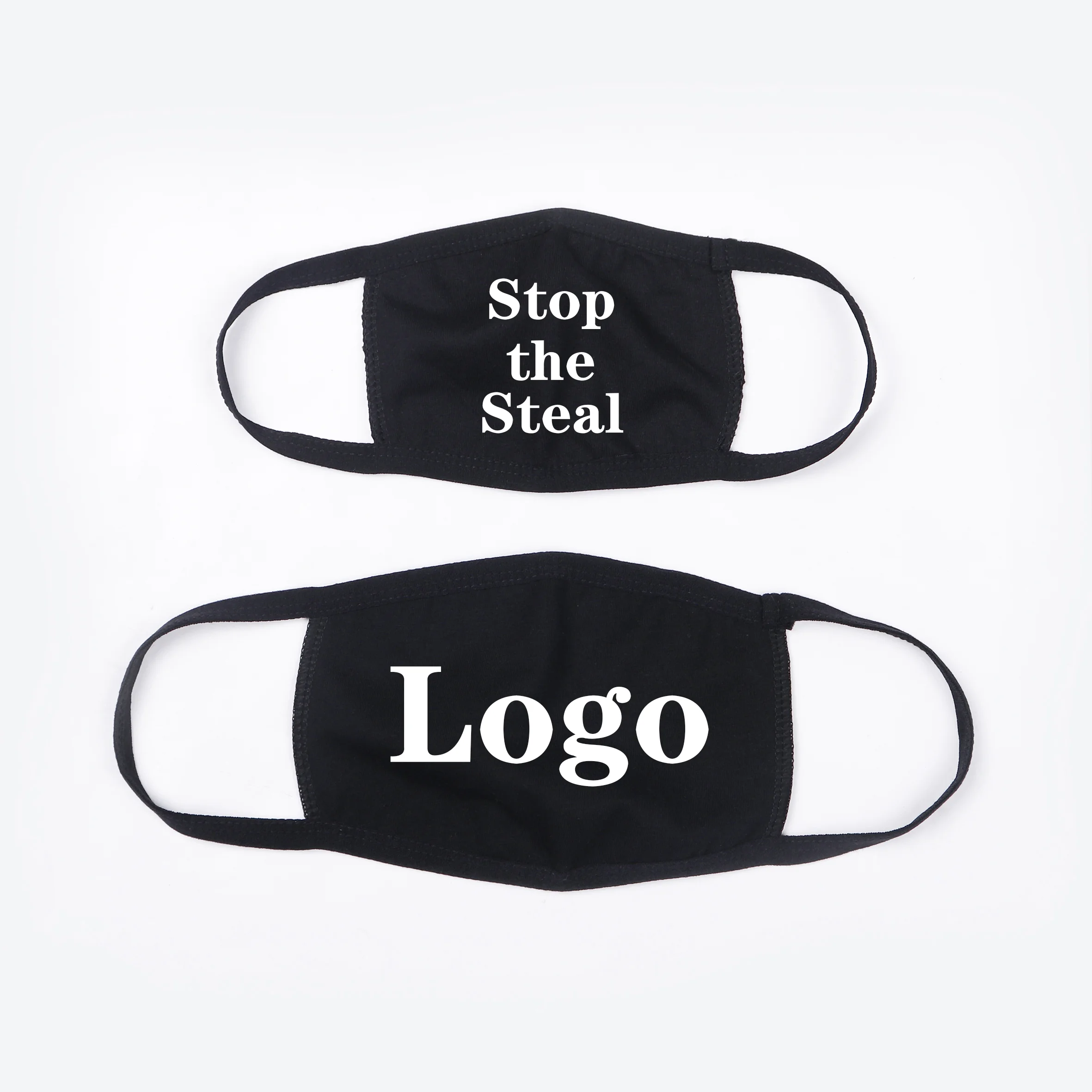 
Custom reusable cotton face cover with logo,Design your own customized washable facemask 