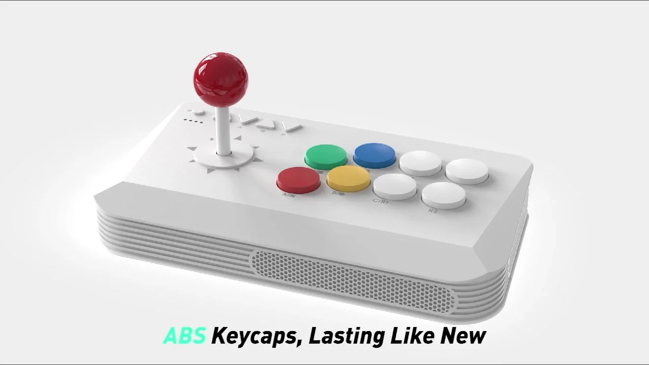 DATA FROG Y5A Arcade Stick - Wireless & Wired Compatibility