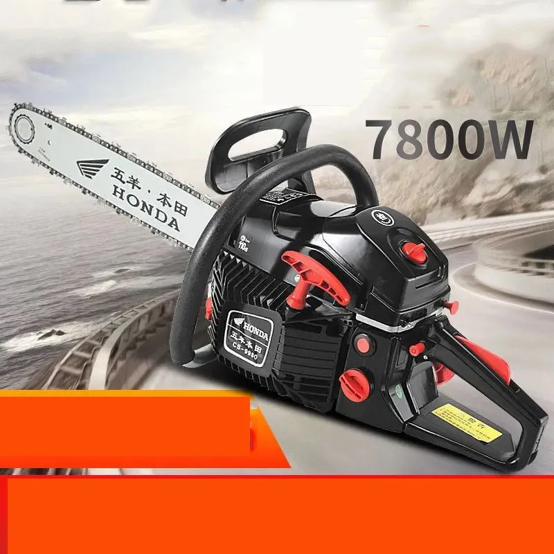 Fourstroke Chainsaw Pure Gasoline Logging Saw Highpower Household