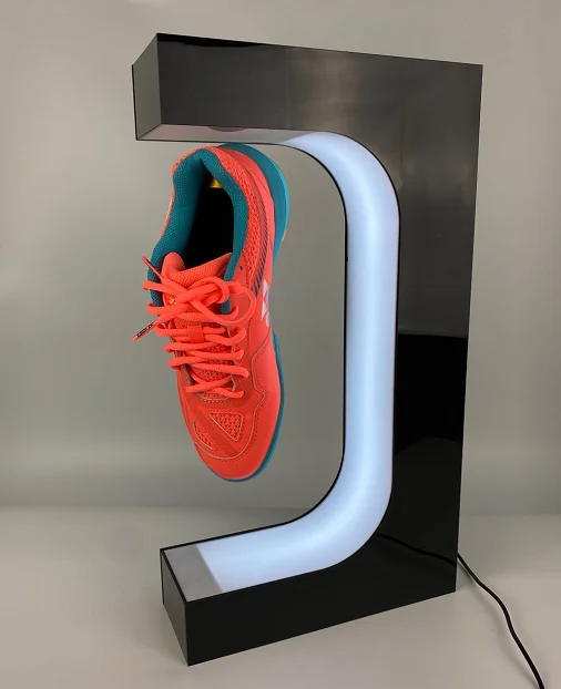 Rotation Floating Shoe Display Rotating Display Stand