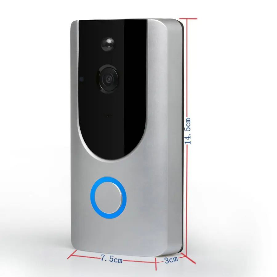 Tuya Smart Video Doorbell With Hd Video,Motion Activated Alerts,Easy
