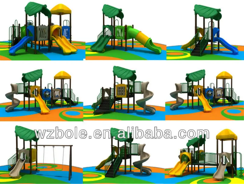 Bole Outdoor Preschool Playground Equipment Used Commercial Playground
