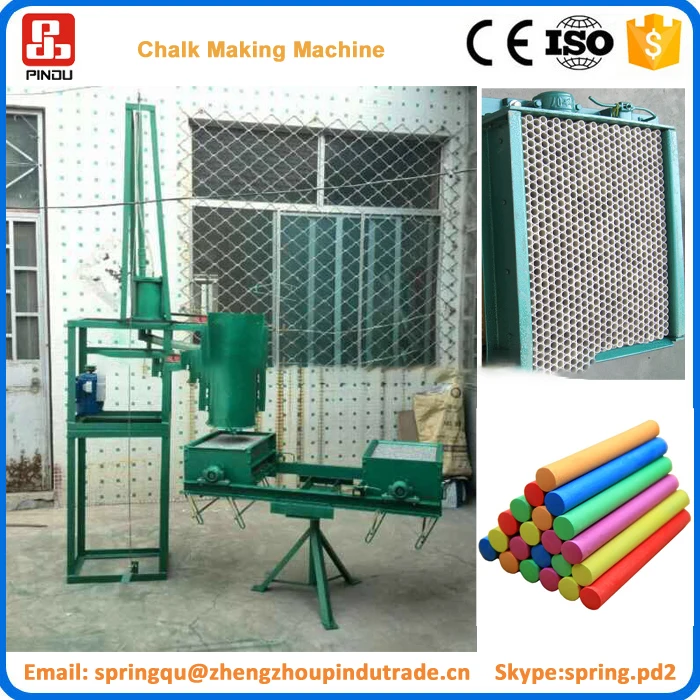 Industrial Colorful School Chalk Marker Making Machine With Mold Low