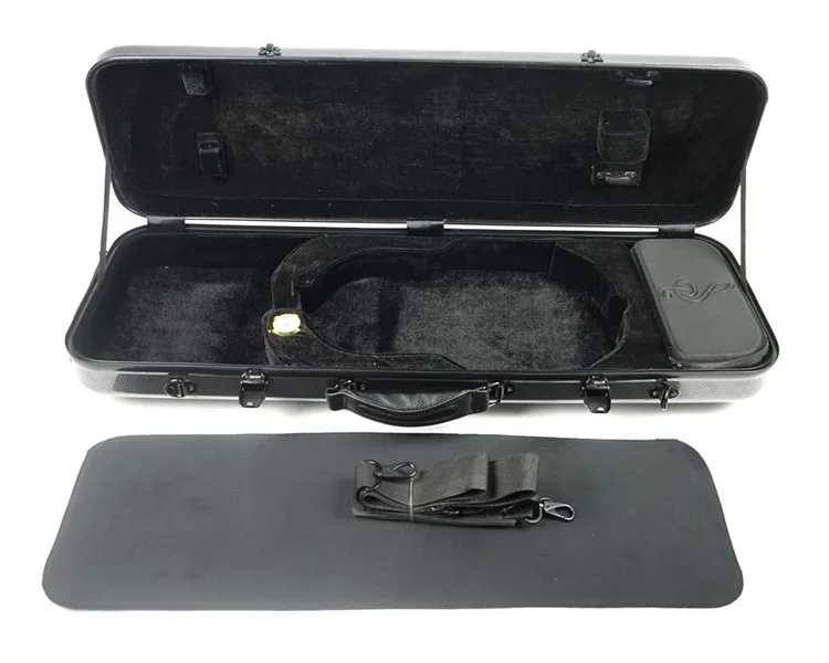 Wholesale High Quality Cheap Price Violin Case 4/4 3/4 Oblong Violin Case Carbon Fiber Composite