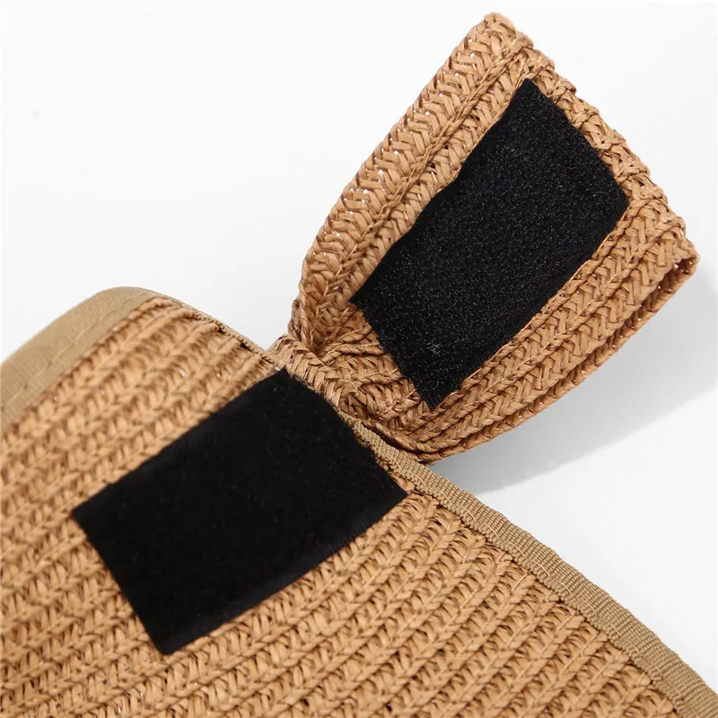 Foldable Sun Visor Hats For Women Summer Wide Brim Hat UV Protection Cap