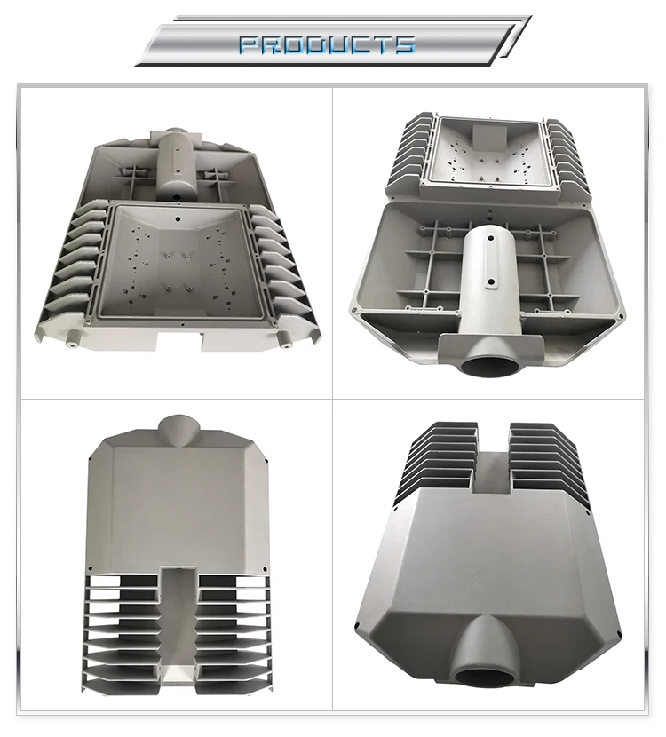 OEM ISO9001 IATF 16949 aluminium die casting led light housing