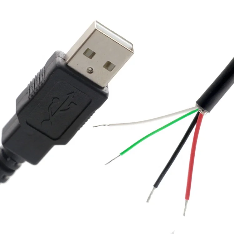 

usb a cable open end,100 Pieces
