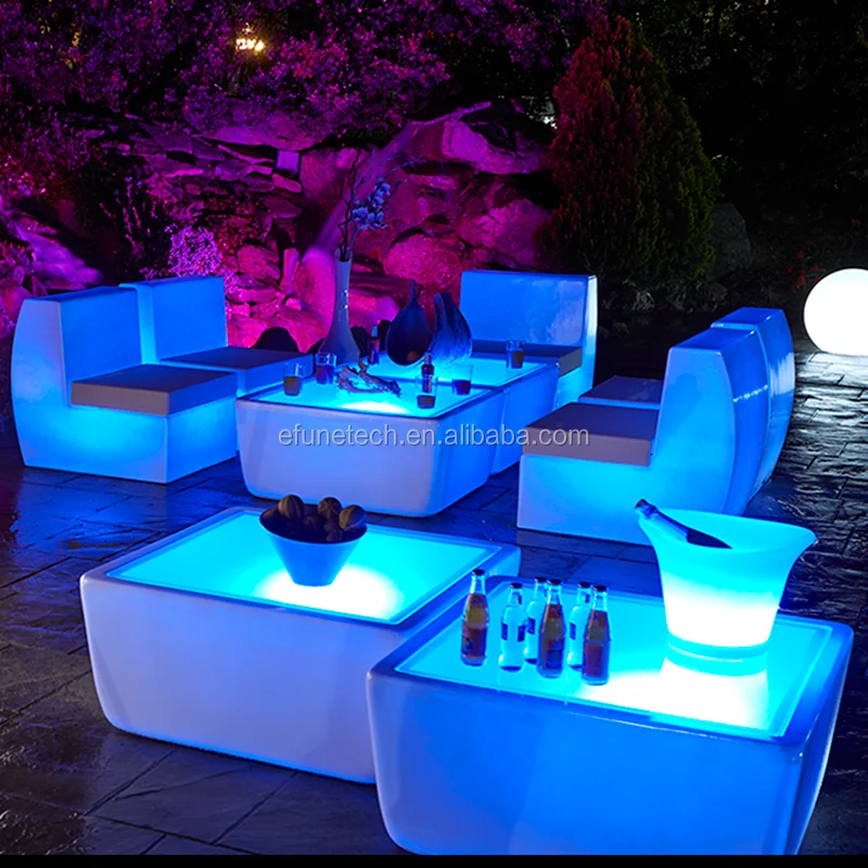 Outdoor/indoor Pe Color Change Led Bar Light Sofa,Two Seats Section  Illuminated Light Up Lounge Sofa - Buy Lounge Sofa,Bar Sofa For Sale,Tv  Lounge Sofa Product on Alibaba.com