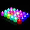 Guangzhou wedding mini flickering flame flameless tea light led wax candles