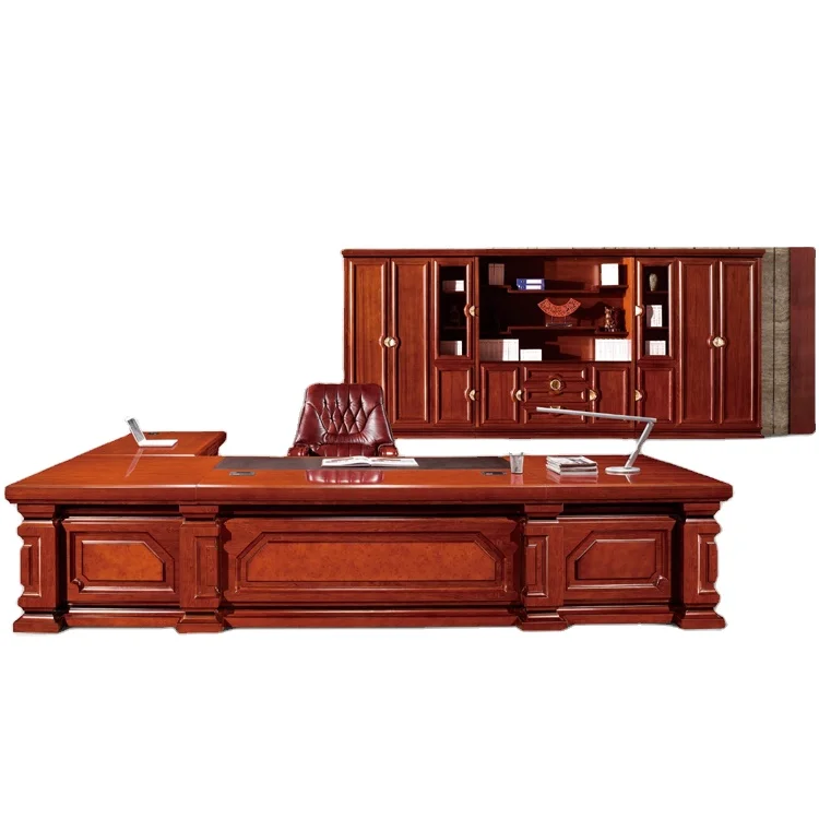 Top Quality Office Furniture Hyd5036 Teak Wood Ceo Office Executive