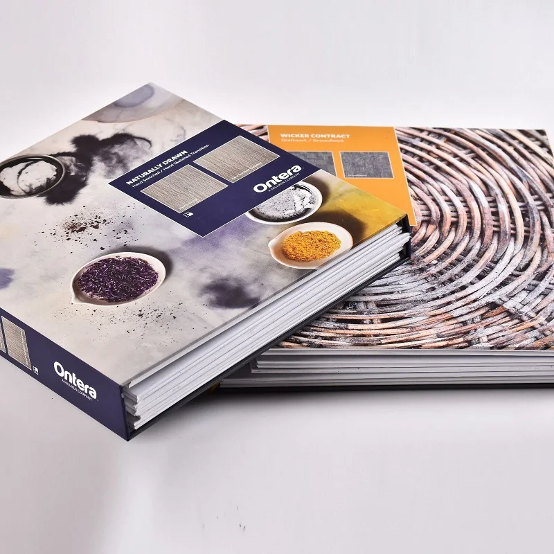 
Printed customized product promotional album sample display photo collection historical commemorative book 