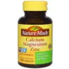 Nature Made Calcium Magnesium Zinc, 100 tablets